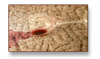 Wine Spilled on Carpet
